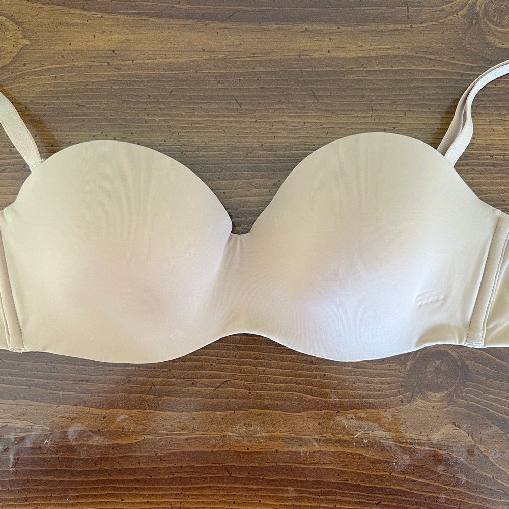 ambrielle multiway strapless bra 36B Beige RN#93677